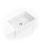 Msi Single Bowl 30'' x 20'' White Fireclay Kitchen Sink with Strainer Basket ZOR-PT-SNK-0020 - alternate 2